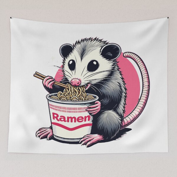 Item preview, Opossum Eat Ramen designed and sold by Designowner.