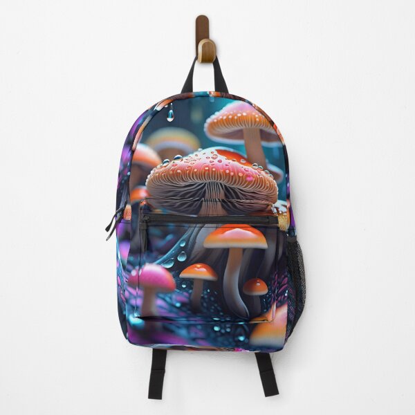 Artikelvorschau, Psychedelic Trippy Magic Mushrooms entworfen und verkauft von TheArtOfPat.