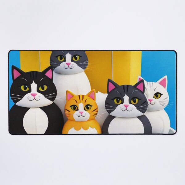 Item preview, Cats having fun at home 15 designed and sold by glauco54.