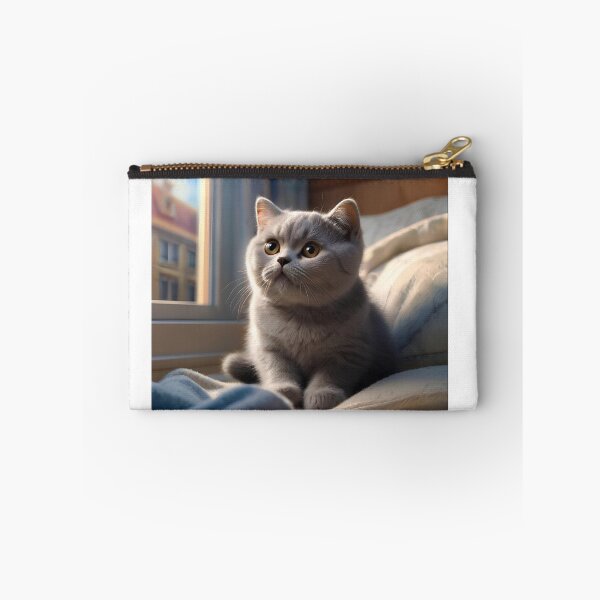 Item preview, British short hair scottish cat in AI designed and sold by TatStudio55.