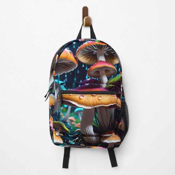 Artikelvorschau, Psychedelic Trippy Magic Mushrooms entworfen und verkauft von TheArtOfPat.