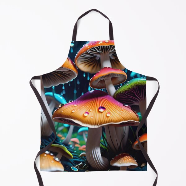 Artikelvorschau, Psychedelic Trippy Magic Mushrooms entworfen und verkauft von TheArtOfPat.