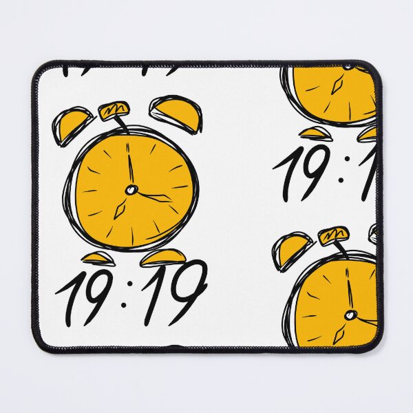 Item preview, Clock, time, yellow designed and sold by LittlePeltier.