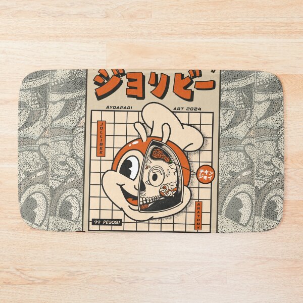 Item preview, FILIPINO JOLLIBEE ANATOMY MANGA ANIME POSTER designed and sold by aydapadi.