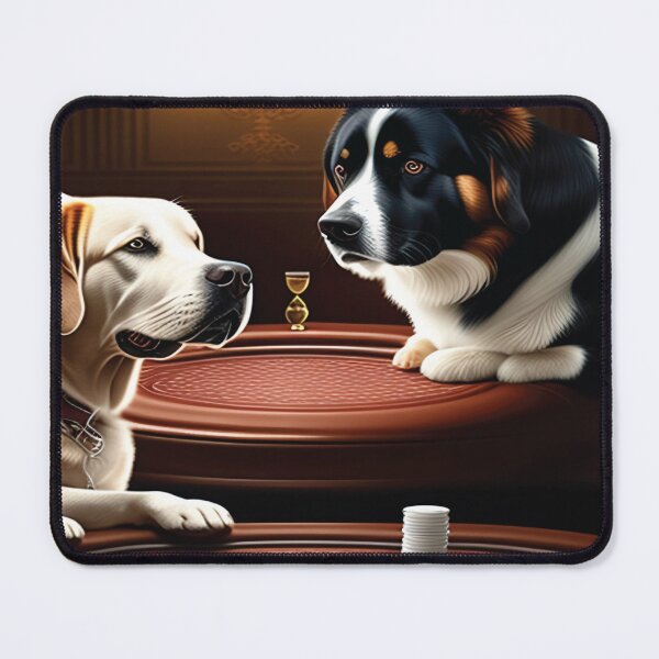 Item preview, Pet Poker Face: Elegant Dog Art designed and sold by EliniDouts.