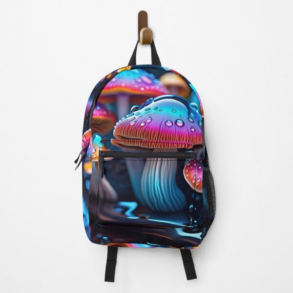 Artikelvorschau, Psychedelic Trippy Magic Mushrooms entworfen und verkauft von TheArtOfPat.