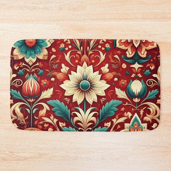 Item preview, Red Ottoman Pattern  designed and sold by GraphicsClub.