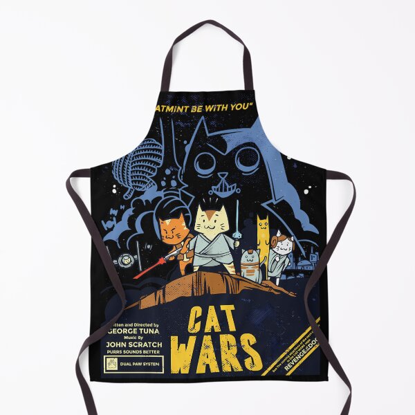 Item preview, Cat Wars Funny Parody designed and sold by ThibautChretien.