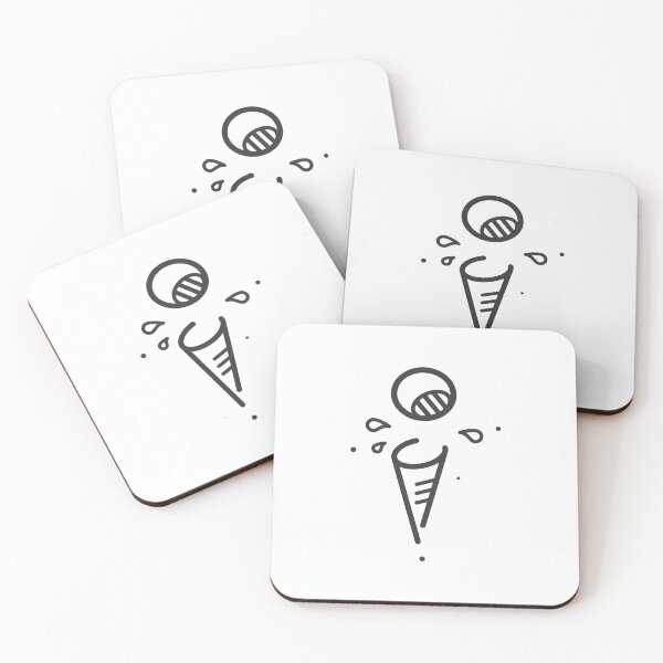 Item preview, Ice Cream (black) designed and sold by Art by Jonty.