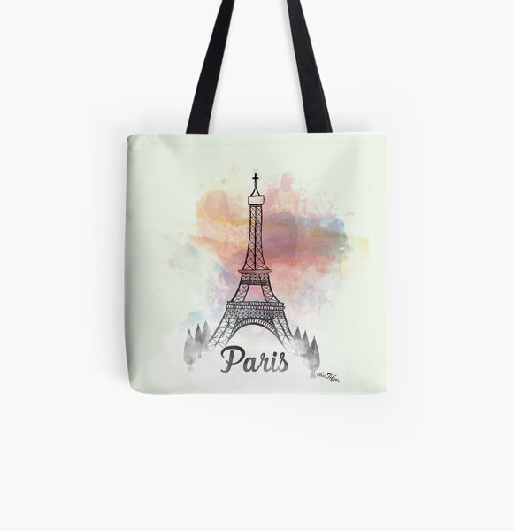 Paris mood All Over Print Tote Bag