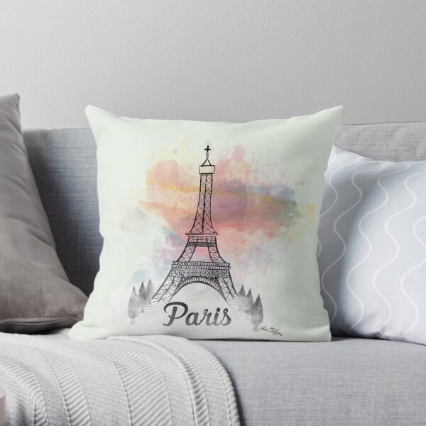 Paris mood Throw Pillow