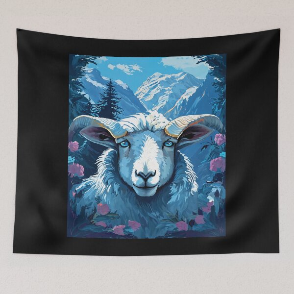 Item preview, Majestic Mountain Ram Art	 designed and sold by GlenitAthgcum.