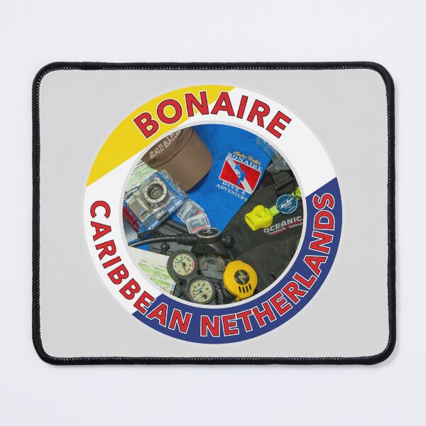 Item preview, Bonaire, Caribbean Netherlands Round Emblem designed and sold by travelwitheric.