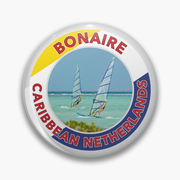 Item preview, Bonaire, Caribbean Netherlands Round Emblem designed and sold by travelwitheric.