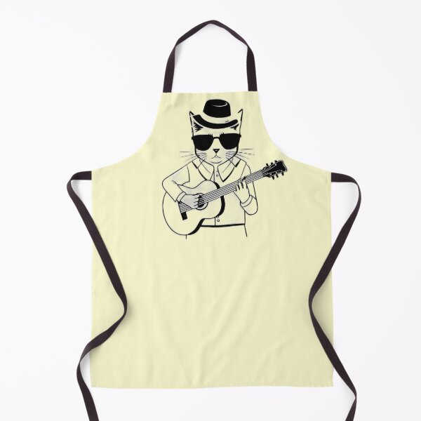 Item preview, Guitar Cat designed and sold by Idea-Artwork.