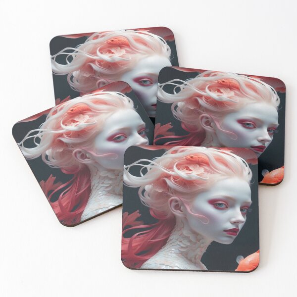 Item preview, Aquatic Elegance with Goldfish	 designed and sold by ImevsIsfau.