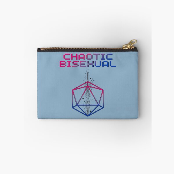 Item preview, Chaotic Bi Pride Flag Colors, Bisexual D20, Bi D&D  designed and sold by Travelslightly.