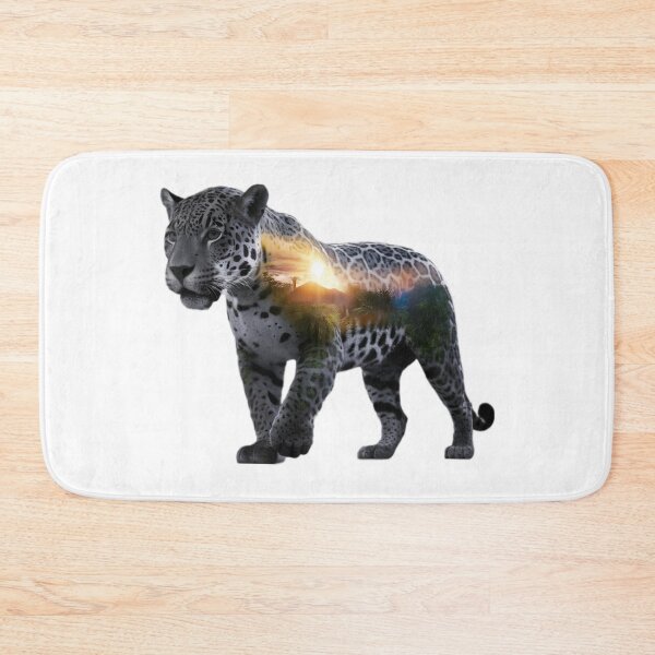 Item preview, Breathtaking Jaguar With Jungle Sunrise designed and sold by PlanetMarker.