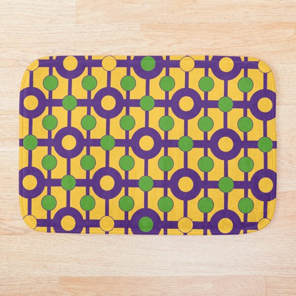 Aperçu de l'œuvre Cercles pour Mardi Gras #2 créée et vendue par CelCorDesigns.