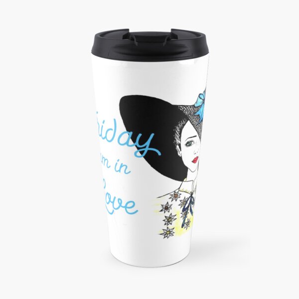 Friday I am In Love Travel Mug