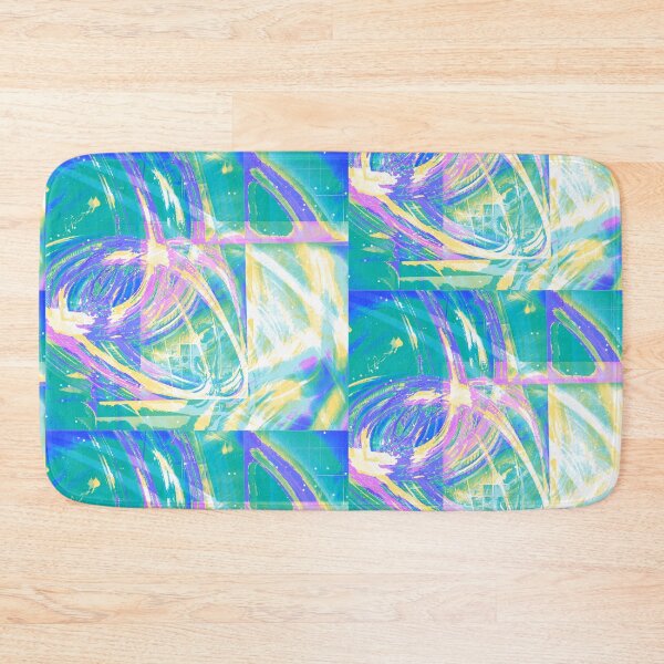 Item preview, "Blue Aqua Spirals" designed and sold by Spaceart9.