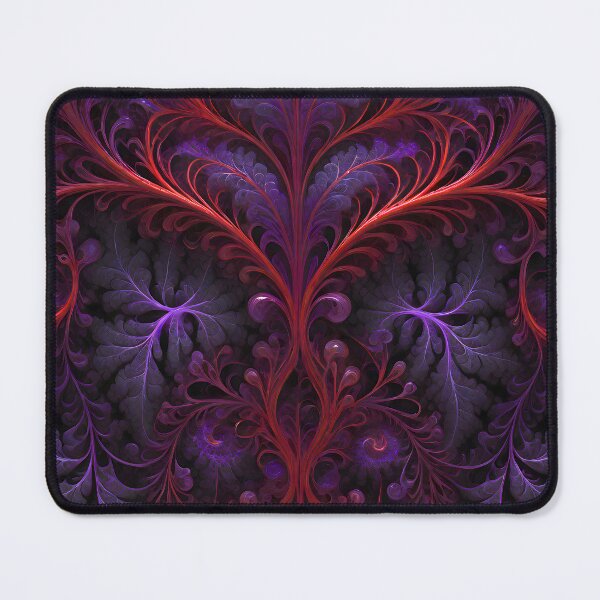 Item preview, Abstract Fractal: Red and Purple Symmetric Delight designed and sold by MrKATORSKI.