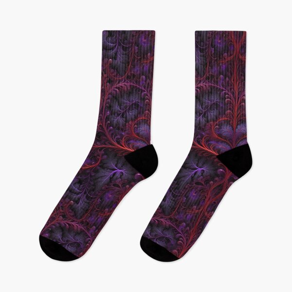 Item preview, Abstract Fractal: Red and Purple Symmetric Delight designed and sold by MrKATORSKI.