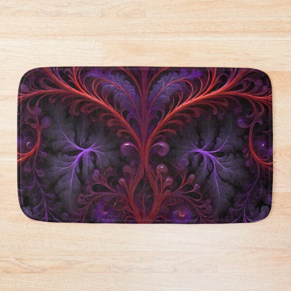 Item preview, Abstract Fractal: Red and Purple Symmetric Delight designed and sold by MrKATORSKI.