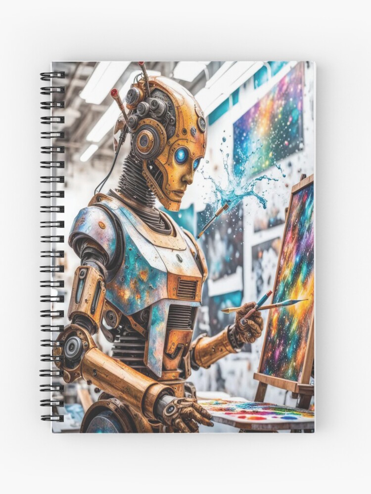 Thumbnail 1 of 3, Journal, Cosmic Creativity Android Canvas designed and sold by IncekObesh.