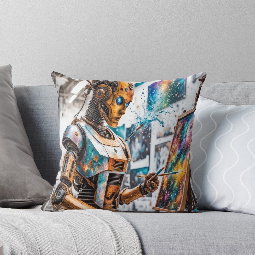 Item preview, Throw Pillow designed and sold by IncekObesh.