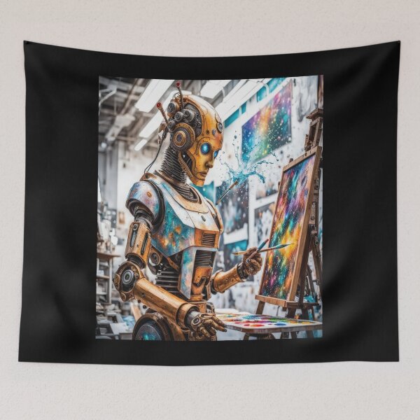 Item preview, Cosmic Creativity Android Canvas	 designed and sold by IncekObesh.
