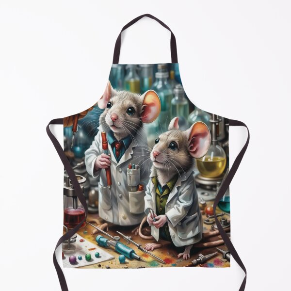 Item preview, Ingenious Lab Mice Illustration	 designed and sold by IncekObesh.