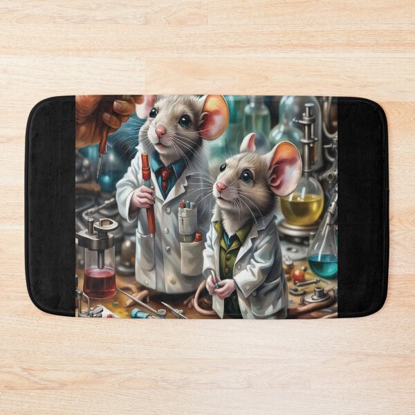 Item preview, Ingenious Lab Mice Illustration	 designed and sold by IncekObesh.
