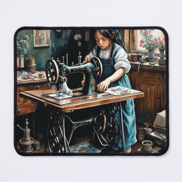 Item preview, Timeless Craft Vintage Sewing Room Artwork	 designed and sold by IncekObesh.