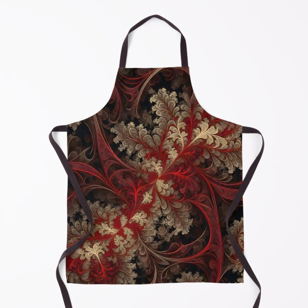 Item preview, Abstract Fractal: Red and Beige Symmetric Delight designed and sold by MrKATORSKI.