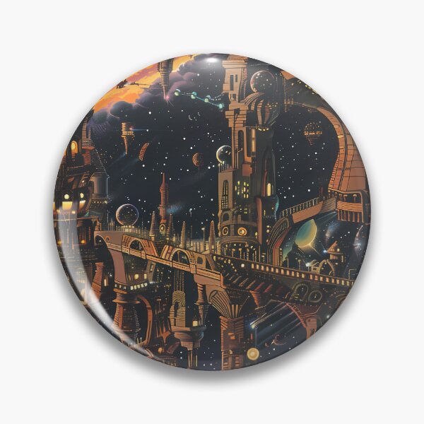Item preview, Quantum Sky City - Seamless designed and sold by GalacticLabs.