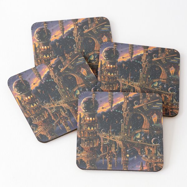 Item preview, Quantum Sky City - Seamless designed and sold by GalacticLabs.