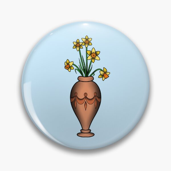 Item preview, Daffodil Vase designed and sold by Daphne-Draws.