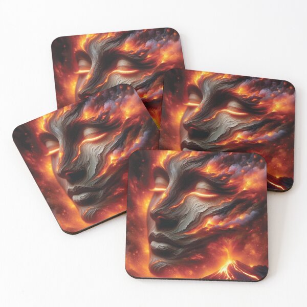 Item preview, Volcanic Vigor - Elemental Force Portrait	 designed and sold by NeypOrito.