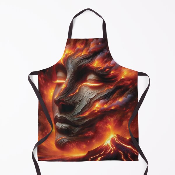 Item preview, Volcanic Vigor - Elemental Force Portrait	 designed and sold by NeypOrito.