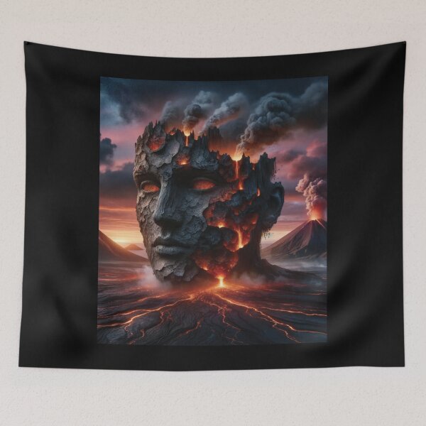 Artikelvorschau, Feurige Kontemplation - Eine geschmolzene Meditation entworfen und verkauft von NeypOrito.