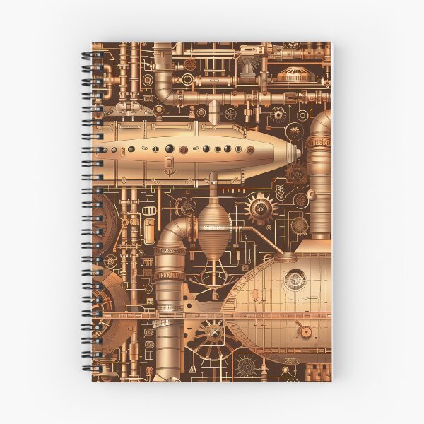 Item preview, Copper Steamship - Seamless designed and sold by GalacticLabs.