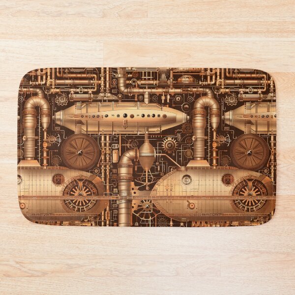 Item preview, Copper Steamship - Seamless designed and sold by GalacticLabs.