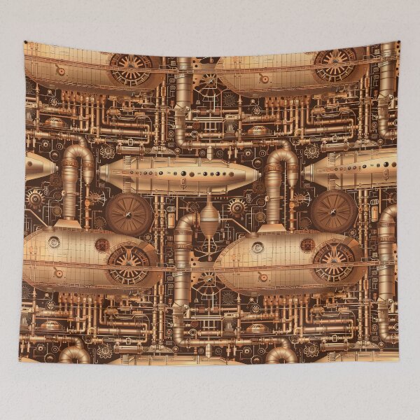 Item preview, Copper Steamship - Seamless designed and sold by GalacticLabs.