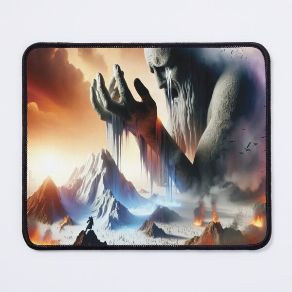 Item preview, Titan's Lament: A Mythic Landscape Art	 designed and sold by BilliMacat.