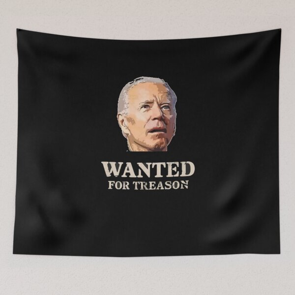 Item preview, Wanted For Treason Joe Biden designed and sold by Flirt-Teez.
