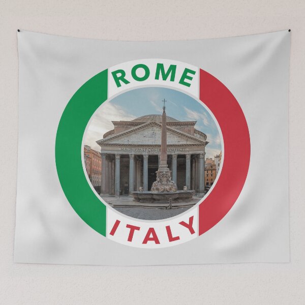 Item preview, Rome, Italy Round Emblem designed and sold by travelwitheric.