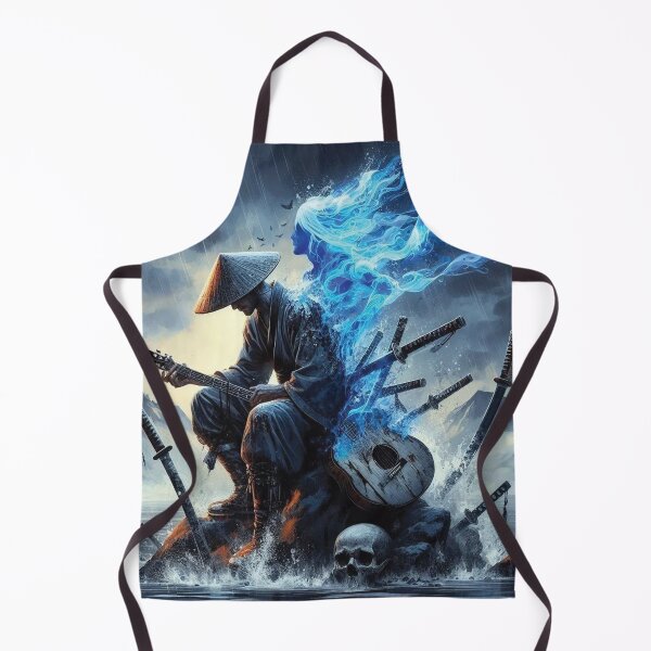 Item preview, Melody of the Rain: Samurai Musician Art designed and sold by BilliMacat.
