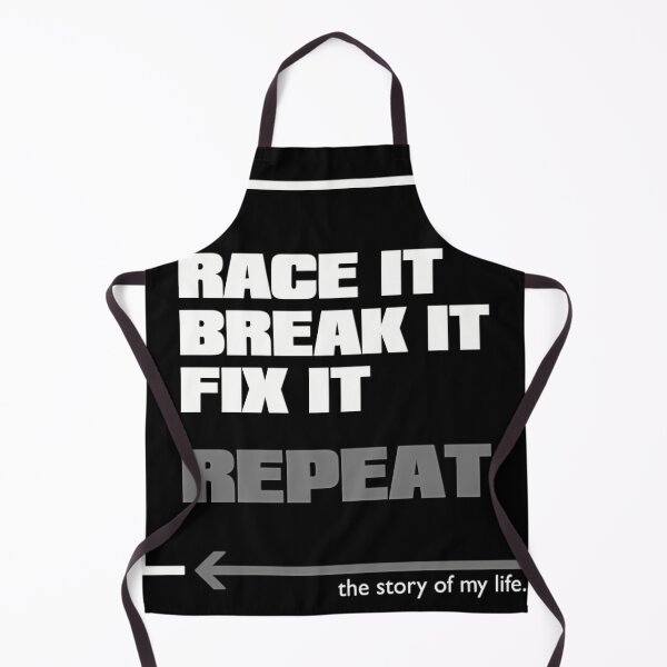 Item preview, Race It Break It Fix It Repeat Car Guys Racecar designed and sold by JonathaPeres.