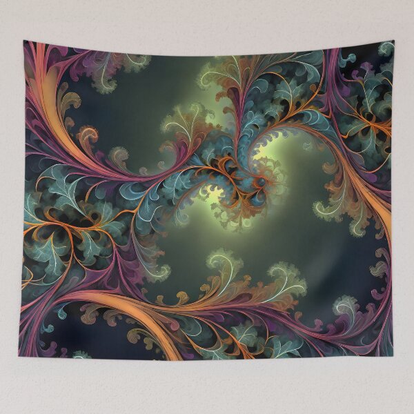 Item preview, Abstract Fractal: Colorful Symmetric Magic designed and sold by MrKATORSKI.